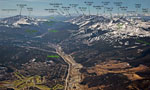 Mosquito Range from north