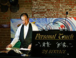 DJ: wedding party photo