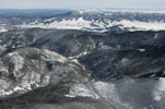 Baldy & Touch-Me-Not Mtns., View from West 