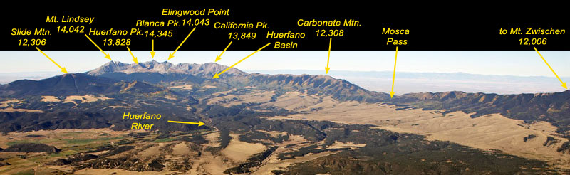 Huerfano Valley, General View