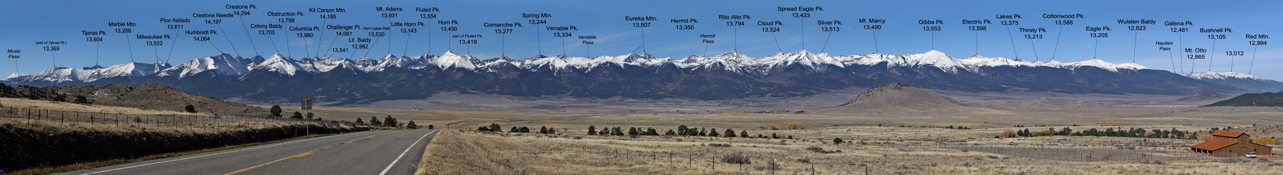 Sangre de Cristo Range