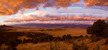 Wet Mountains Valley at Sunrise